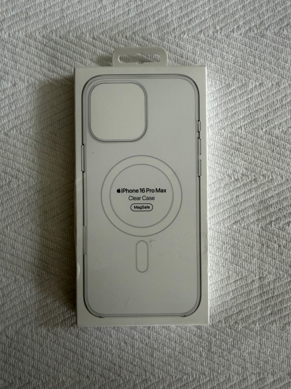 Apple Clear MagSafe Case for iPhone 16 Pro Max - Transparent Packaging